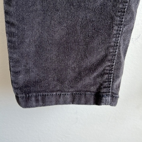BUFFALO DAVID BITTON SLIM AND SCULPT CORDUROY FADED BLACK WOMEN PANTS SIZE 30 - Picture 3 of 10